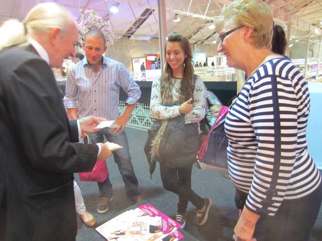 ABC Magic creating interest at a trade show