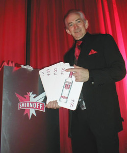 Pat Fallon at a product launch